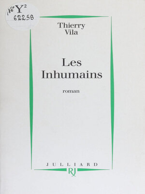 cover image of Les Inhumains